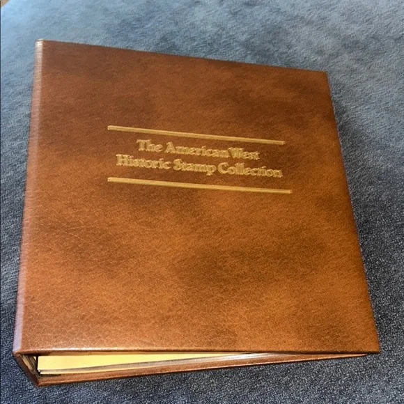 Vintage U.S.A. Stamp Collection Album